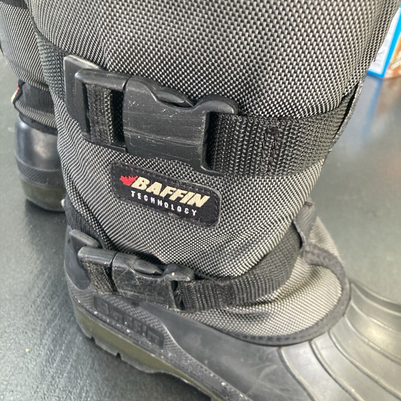 BAFFIN SNOW BOOTS MENS Black SIZE 9w - Picture 7 of 15